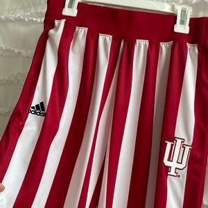 Indiana University Hoosiers Candy Stripe Pants Warmups Youth 14/16